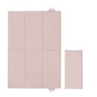 Pelenkázó alátét utazáshoz 60x40 cm - Basic Pink