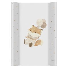   Ceba Baby merev pelenkázó lap 50*70 cm - Ultra Light Fox with Balloon