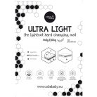 Ceba Baby merev pelenkázó lap 50*70 cm - Ultra Light Fox with Balloon