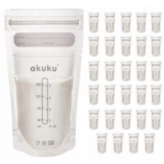 Akuku tejtároló zacskó 150 ml - 30 db 