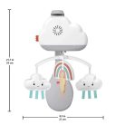 Fisher-Price Nyugtató zenélős égbolt kiságyforgó