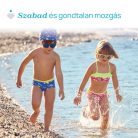  Chicco Napszemüveg 12m+ szilikonpánttal és tükörlencsével - narancs