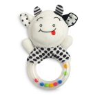 Sensillo plüss csörgő fekete/fehér - boci 