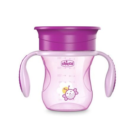Chicco Perfect  Cup 360° itatópohár 200ml - 12m+ pink