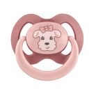 Baby-Nova szilikon fogszabályzós cumi 18+ hó 2db/csom. - cica/kutya