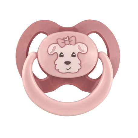 Baby-Nova szilikon fogszabályzós cumi 18+ hó 2db/csom. - cica/kutya