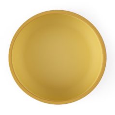 P&M Kétszínű szilikon tál Take&Match Intense Ochre 6m+ 