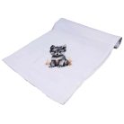 Textil tetra kifogó farkas mintával 140*140cm 