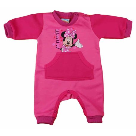 Disney Minnie belül bolyhos hosszú ujjú rugdalózó (56)