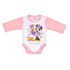   Disney Minnie mintával nyomott hosszú ujjú baba body  (86)