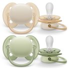 Philips AVENT SCF091/05 Ultra soft Premium Játszócumi 0-6hó neutral fiús, 2 db