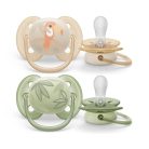 Philips AVENT SCF091/07 Játszócumi Ultra soft Premium Állat 0-6hó fiús 2 db