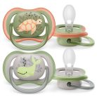 Philips AVENT SCF085/31 Ultra air játszócumi 6-18hó mintás fiús, 2 db