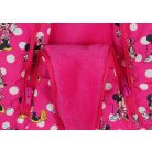 Disney Minnie bélelt kapucnis bébizsák 68-74 pink