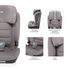 Zopa Matrix I-Size autósülés 100-150 cm - Boss Grey