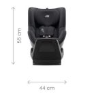 Britax Römer Dualfix M Plus 360°-ban forgatható autósülés 61-105 cm - Midnight Grey 