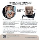 Britax Römer Dualfix Pro M Style 360°-ban forgatható autósülés 61-105 cm - Sage Green