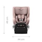 Britax Römer Dualfix Pro Style 360°-ban forgatható autósülés 40-105 cm - Night Blue