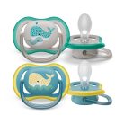 Philips AVENT SCF349/24 Ultra air játszócumi18hó+ (bálna), 2 db