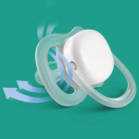Philips AVENT SCF349/24 Ultra air játszócumi18hó+ (bálna), 2 db