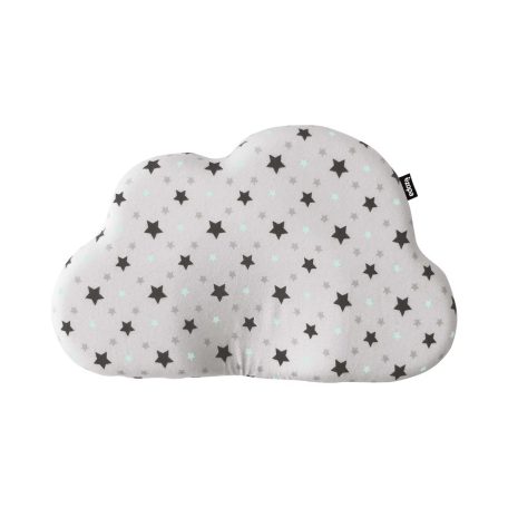 Zopa párna babáknak laposfejűség elleni memóriahabos ergonomikus - Felhő alakú Mint stars