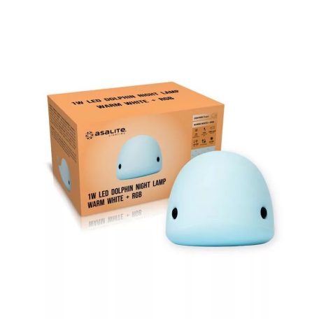 Asalite LED Éjjeli Lámpa Delfin 1W 