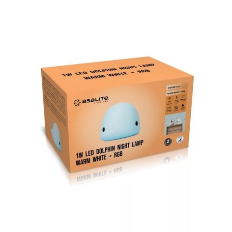 Asalite LED Éjjeli Lámpa Delfin 1W 