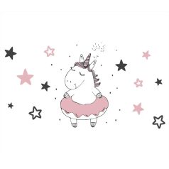 Zopa WC szűkítő  - Unicorn Grey/Pink