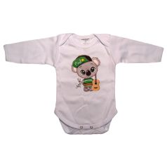 Babastar hosszú ujjú pamut body (56) Koala gitárral 