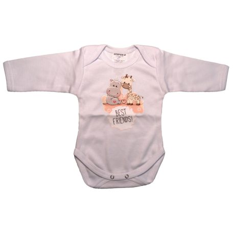 Babastar hosszú ujjú pamut body (56) Best friend's ! barack 