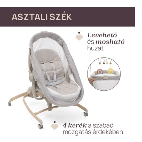 Chicco Baby Hug Armonia 4in1
bölcső-szék - Scandinavian