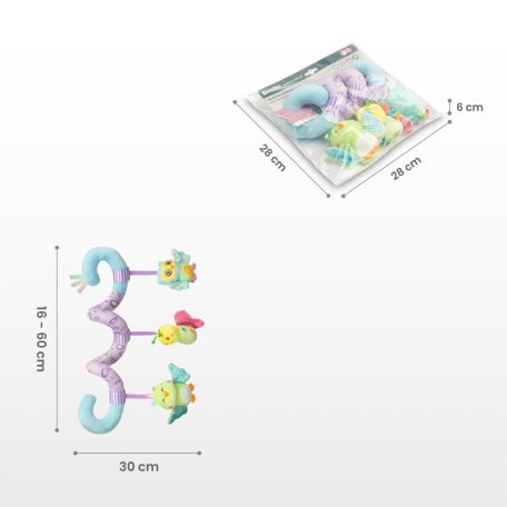 Sensillo plüss spirál - oroszlán 