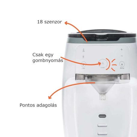 Zopa Babyccino automata tápszerkészítő készülék - Fehér