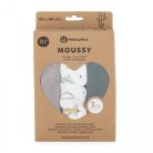 Bambusz muszlin 3db-os pelenka 68 x 68 cm - Moussy Grey Planes