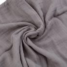P&M Bambusz muszlin 2db-os kifogó szett 120×120 cm - Misty Grey Planes