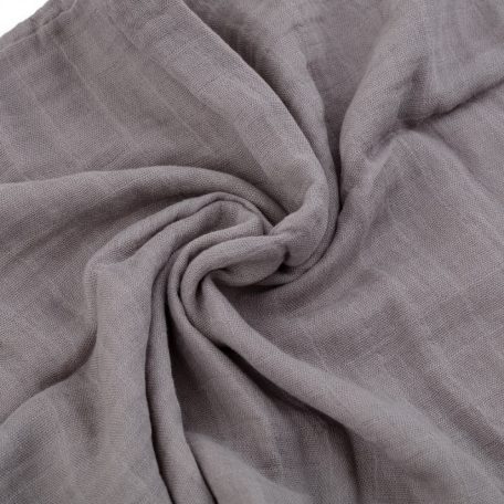 P&M Bambusz muszlin 2db-os kifogó szett 120×120 cm - Misty Grey Planes