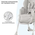 Kinderkraft Yummy multifunkciós etetőszék - grey