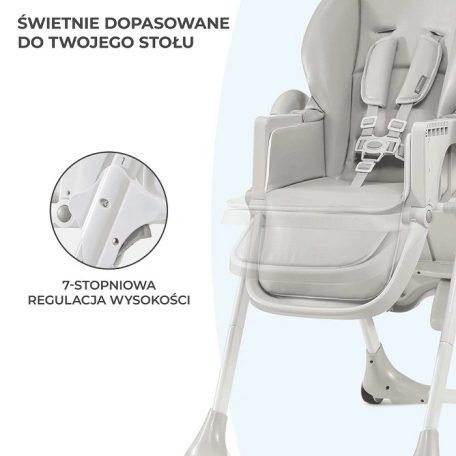 Kinderkraft Yummy multifunkciós etetőszék - grey