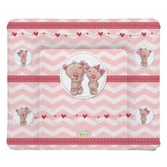   Babastar puha pelenkázó lap 85*75 cm - Macipár rózsaszín 