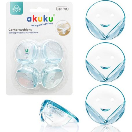 Akuku formatervezett sarokvédő 4db 
