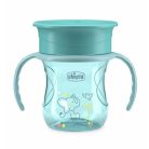 Chicco Perfect  Cup 360° itatópohár 200ml - 12m+ zöld elefánt 