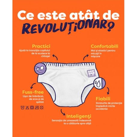 Bambino Mio leszoktató nadrág  (3-4 év) - Chomp