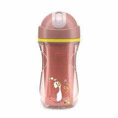  Chicco Sport Cup duplafalú, szívószálas itatókulacs 14m+ pingvin