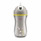 Chicco Sport Cup duplafalú, szívószálas itatókulacs 14m+ nyuszi 