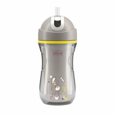   Chicco Sport Cup duplafalú, szívószálas itatókulacs 14m+ nyuszi 