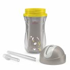 Chicco Sport Cup duplafalú, szívószálas itatókulacs 14m+ nyuszi 