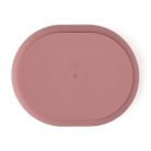 P&M Szilikon osztott tányér, ovális Take&Match Dusty Rose 6m+
