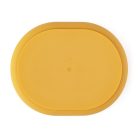 P&M Szilikon osztott tányér, ovális Take&Match Intense Ochre 6m+