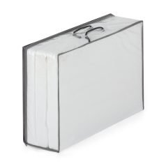   Hordozható összehajtható matrac utazóágyhoz 60x120x5 cm - Calm White