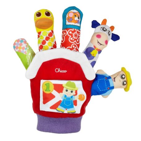 Chicco Finger Puppet Ujjbáb - kézre húzható 3 hó+